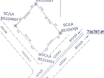 A Total Land of 1, 670.334 SQM (Approximately 2 Plots), Fully Fenced