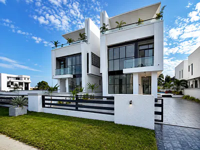 Luxury 5 Bedroom Fully Detached Duplex with BQ