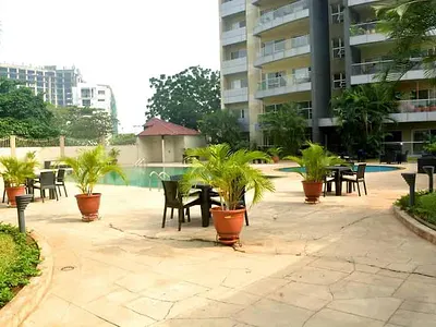 3bedroom Apartment with BQ Swimming Pool Gym Elevator Tennis Court
