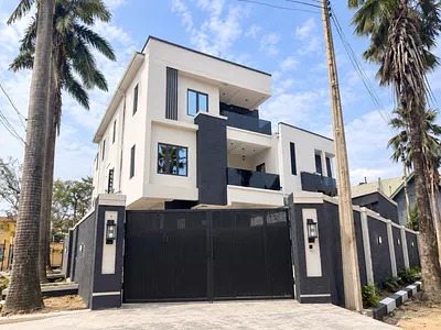 Newly Built 4 Bedroom Fully Detached Duplex + BQ and Gatehouse — In a Call to Access Estate with C of O Title and Over 300SQM Land Size, Omole Phase 1, Ikeja, Lagos