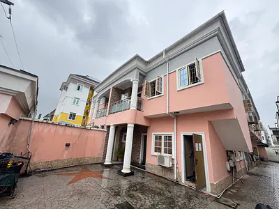 A Self Serviced 3 Bedroom Apartment with a BQ in an Estate in Ikate
