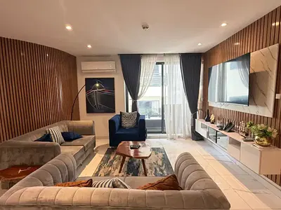 Premium 2-Bedroom + BQ High-Rise Apartment