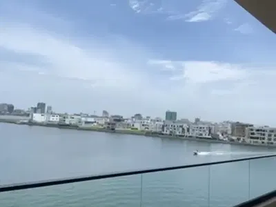 6bed Waterfront Duplex with Jetty Pool Elevator Banana Island Estate