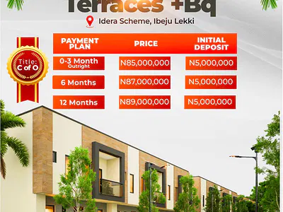 2 Bedroom Terrace Duplex +BQ