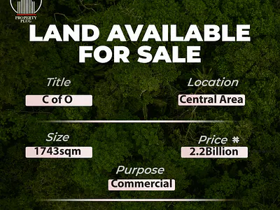 Premium Piece of Land Available