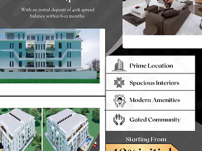 2 Bedroom Apartment with Swimming Pool and Gym