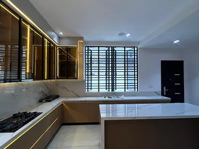 Brand New 5bedrooms House +pool+elevator+cenima+rooftop Terrace +BQ