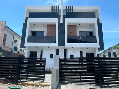 New 4 Bedroom Semi-Detached Duplex with BQ and Open Roof