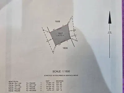 1, 781.83SQM of a Residential Land in Wuye Main
