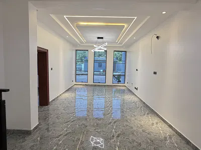Newly Built & Serviced 4 Bedroom Terraced Duplex + BQ