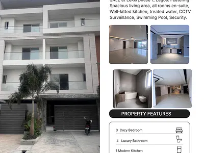 3 Bedroom Apartment Available