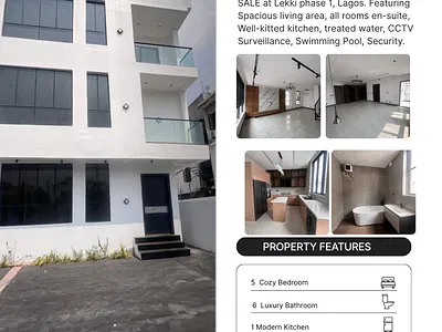 5 Bedroom Fully Detached Duplex with BQ