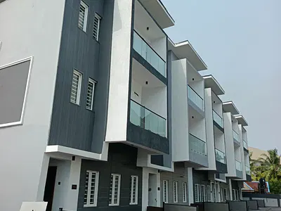 Four Bedroom Terrace Duplex with Inverter, Self Compound, BQ