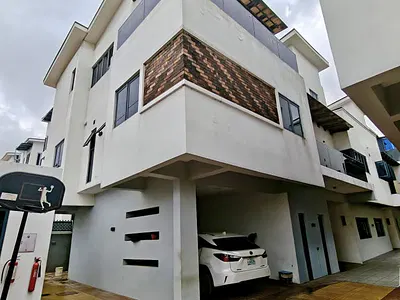 Fully Furnished 4-Bedroom Terrace Duplex with BQ.