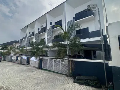 Self Compound Mega 4 Bedroom Terrace Duplex with a BQ