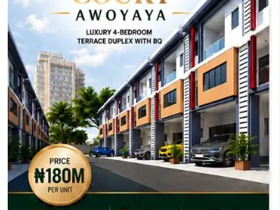 Premium Luxury 4 Bedroom Terrace Duplex with BQ