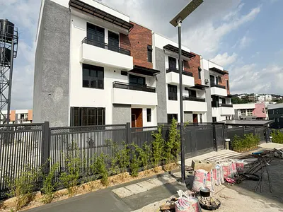 Luxury 4 Bedroom Gated Terrace Duplex, Bq, Inside an Estate