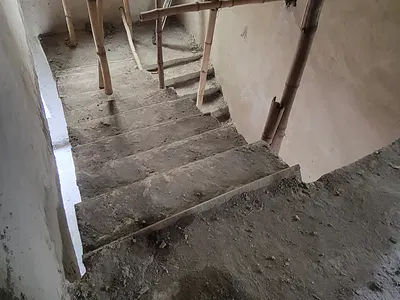 Five Bedroom Semi-Detached Duplex (Carcass), Spacious Dinning Area