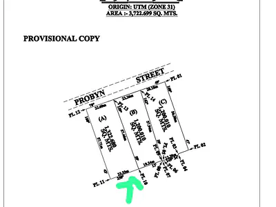 1200 SQMS of Land in Probyn Street Ikoyi