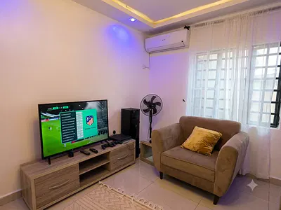 A Finished and Serviced 2 Bedroom Flat in a Secure Estate