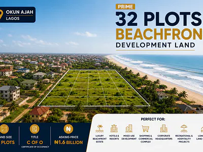 Prime 32 Plots Beachfront Development Land