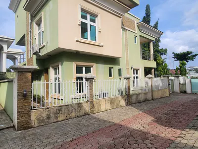 Service 4bedroom Fully Detached Duplex with Bq, Gated, Ac, Gen, 24/7light