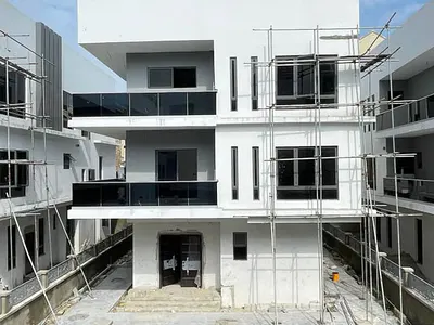 5bedroom Detached Duplex on 2floors with, Swimming Pool, Open Rooftop