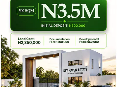 Verified and Secure Estate Land with Registered Survey Title