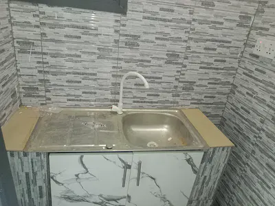 A Brand New Self Contain with Good Finishing, Pop, Kitchen Cabinets,