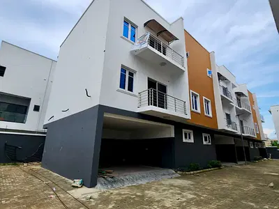 Modern 4-Bedroom Terrace Duplex with Swimming Pool Plus BQ.