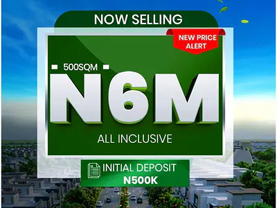 A Residential Plot — Alphha Garden City Resort, Olomi Olunde Academy Road, Ibadan South-East, Oyo
