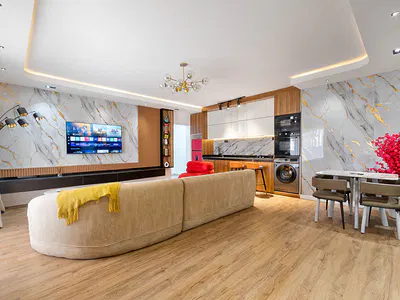 Two Bed Room with Pool, Gym and Bathub