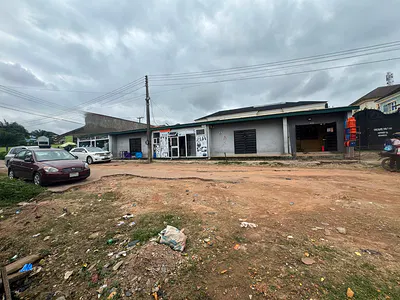 A Corner Peice Land Measuring 650 SQM with a Demolishable Bungalow
