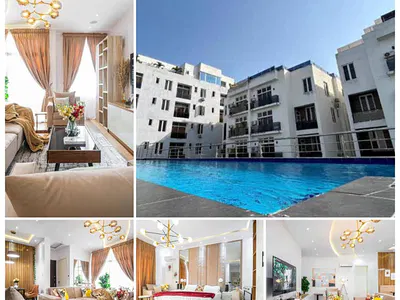 Luxury 3bedroom Fully Furnished Apartment with Pool, Gym, House Keeper