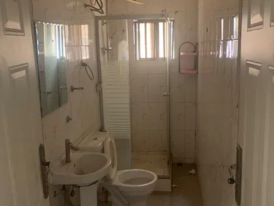 Serviced One Bedroom Flat with Air Conditioners on the Ground Floor