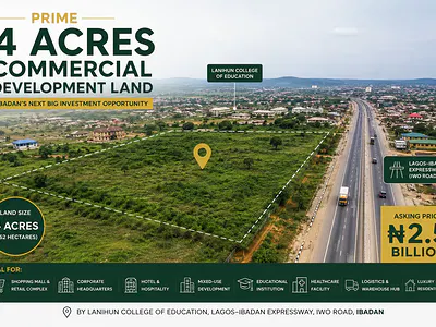Prime 4 Acres Commercial Development Land