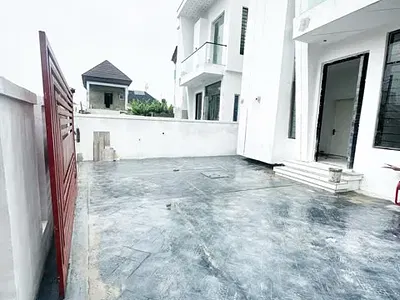 Luxurious New 4 Bedroom Fully Detached Duplex with Excellent Facility — Ajah, Lagos