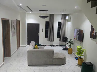 Furnished & Solar Powered 3 Bedroom Terrace Duplex Without Agency Fee