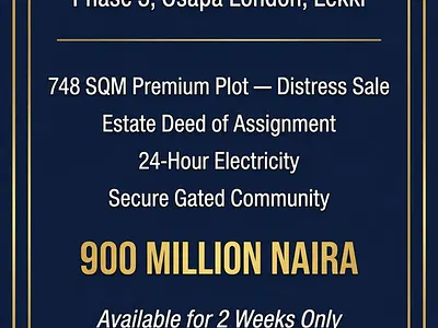 A 748SQM Premium Plot Exclusively for Investors on Distress