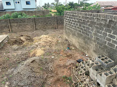 Own Verified Land, Fence and Gated in Developing Area