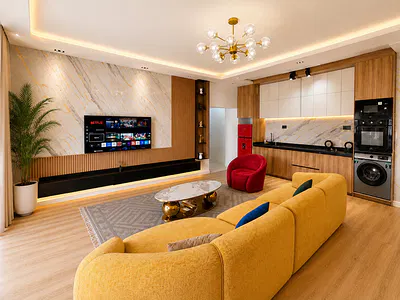 Luxury Two Bedroom Apartment with Bathub, Pool and Gym in Lekki