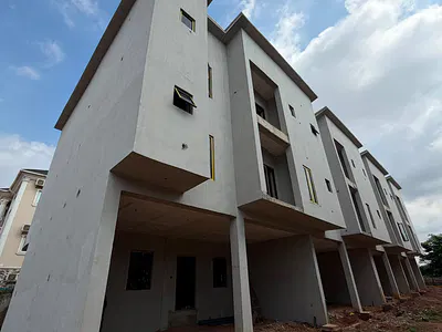 Spacious Corner Piece 4 Bedroom Terrace Duplex with BQ (Semi-Finished)