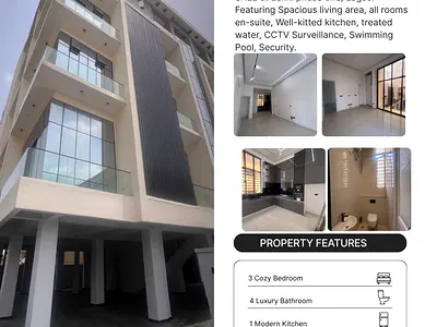 3 Bedroom Apartments Available