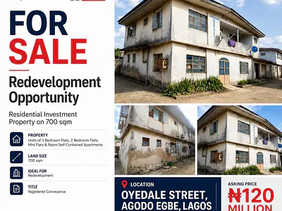 Residential Investment Property on 700 SQM