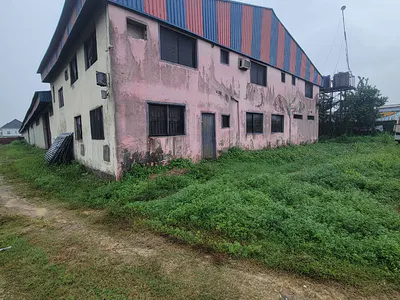 A Big Ware House Sitting on 2 and Half Plot of Land