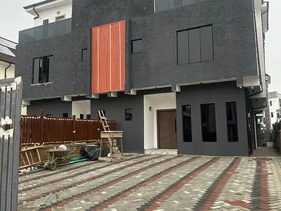 A Newly Built 4bedroom Semidetached Duplex
