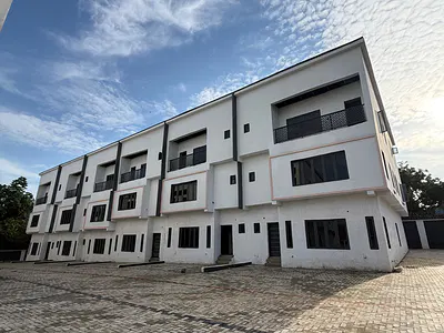 A Mini Estate of 15 Units of 4 Bedroom Terrace Duplex with BQ Semi Fin