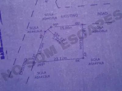323 SQM Corner Piece Land
