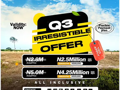 Affordable Commercial Estate Land with Registered Survey C of O in View