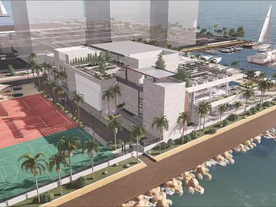 Luxury Waterfront Apartments, Terraces & Villas